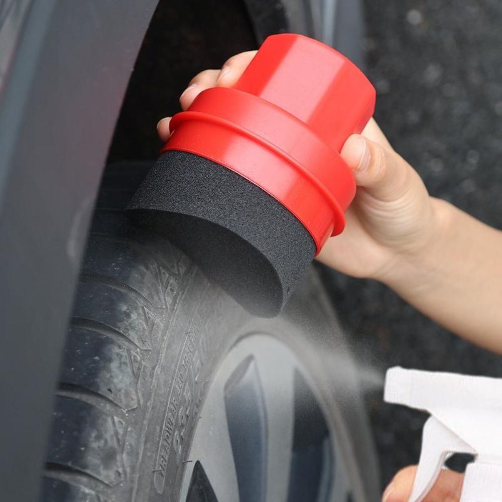 ฟองน้ำขัดยางโค้งพร้อมฝาปิด ใช้ - Wax Applicator Pad บทวิจารณ์และราคา