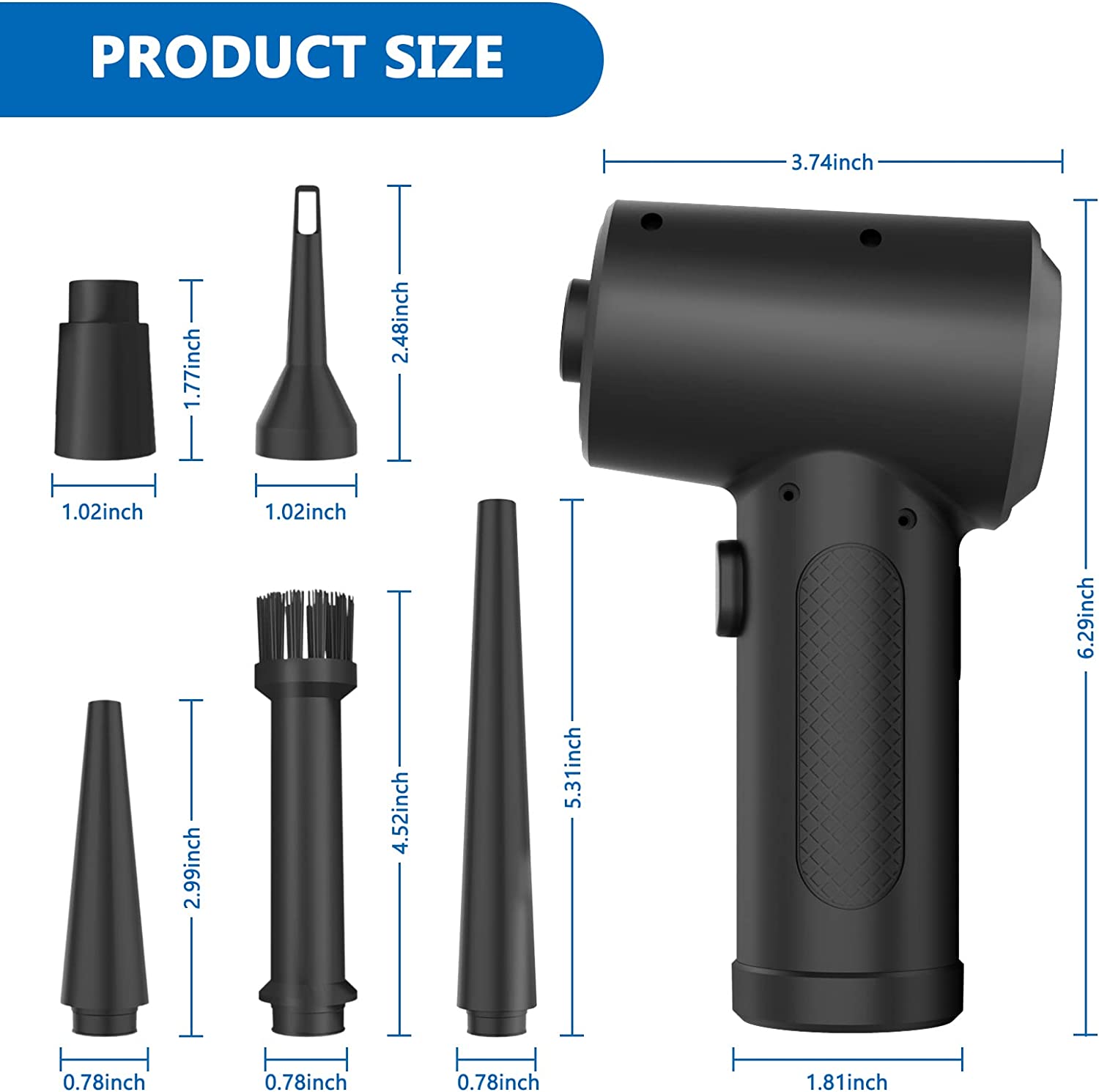 Compressed Air Duster สําหรับค - Dryer Car Blower บทวิจารณ์และราคา