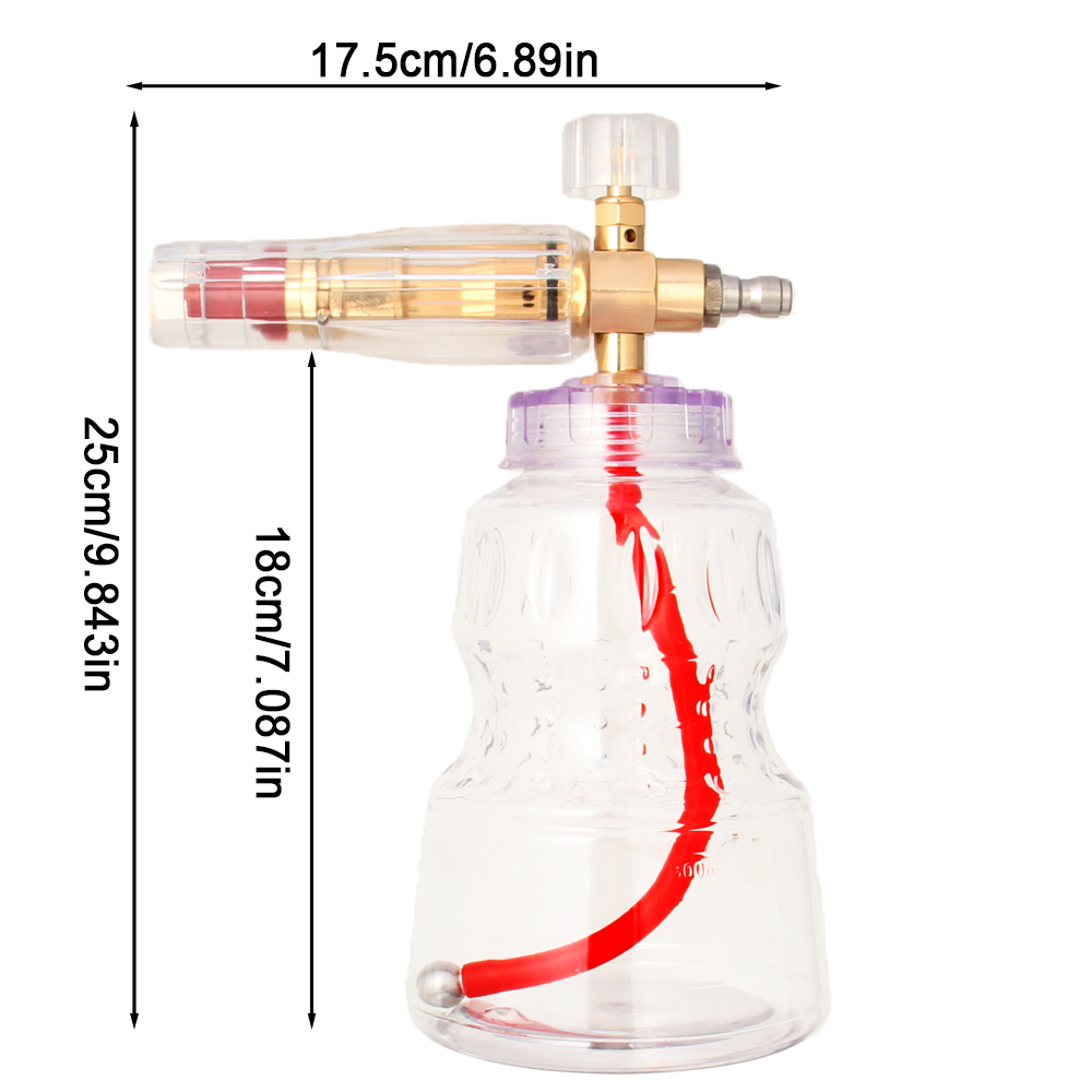 ปืนฉีดโฟมอลูมิเนียมแบบมืออาชีพ - Pressure Washer Foam Gun บทวิจารณ์และราคา