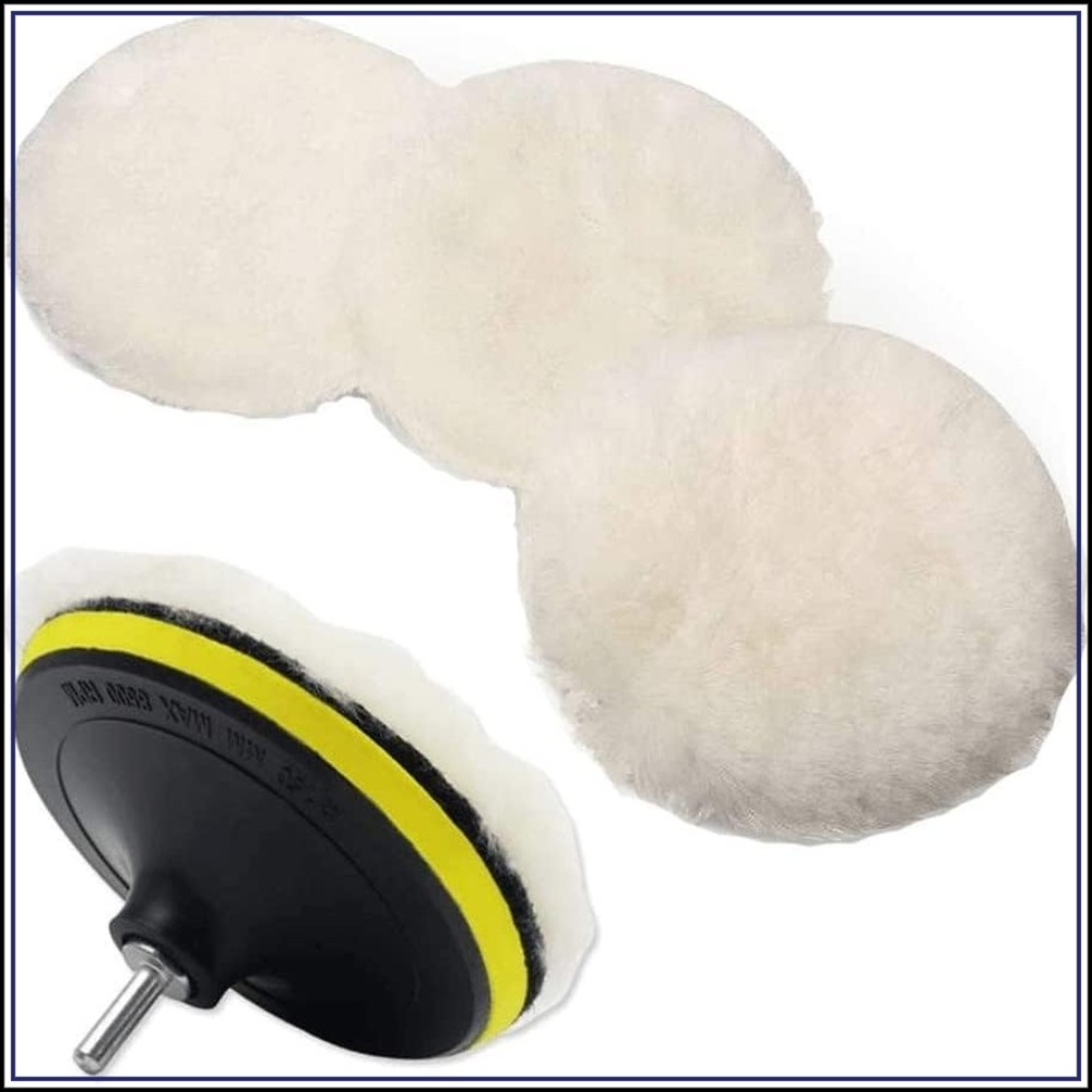 ชุดแผ่นขัดขนแกะขนาด 5 นิ้ว 6 ช - Polish Pad Set Buffer บทวิจารณ์และราคา