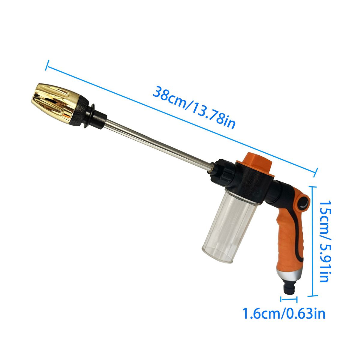 ปืนฉีดน้ำแรงดันสูงสำหรับล้างรถ - Pressure Washer Foam Gun บทวิจารณ์และราคา