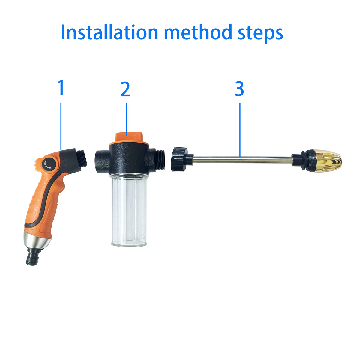ปืนฉีดน้ำแรงดันสูงสำหรับล้างรถ - Pressure Washer Foam Gun บทวิจารณ์และราคา
